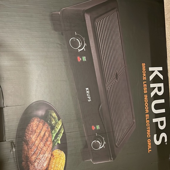 Krups Other Brand New Krups Smoke Less Indoor Grill Priced To Sell